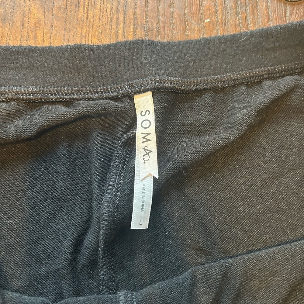 Soma Black Wide Leg Pants - Picture 2 of 3